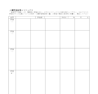 인사평가결과매트릭스(일어1) 인사평가결과매트릭스(일어1)